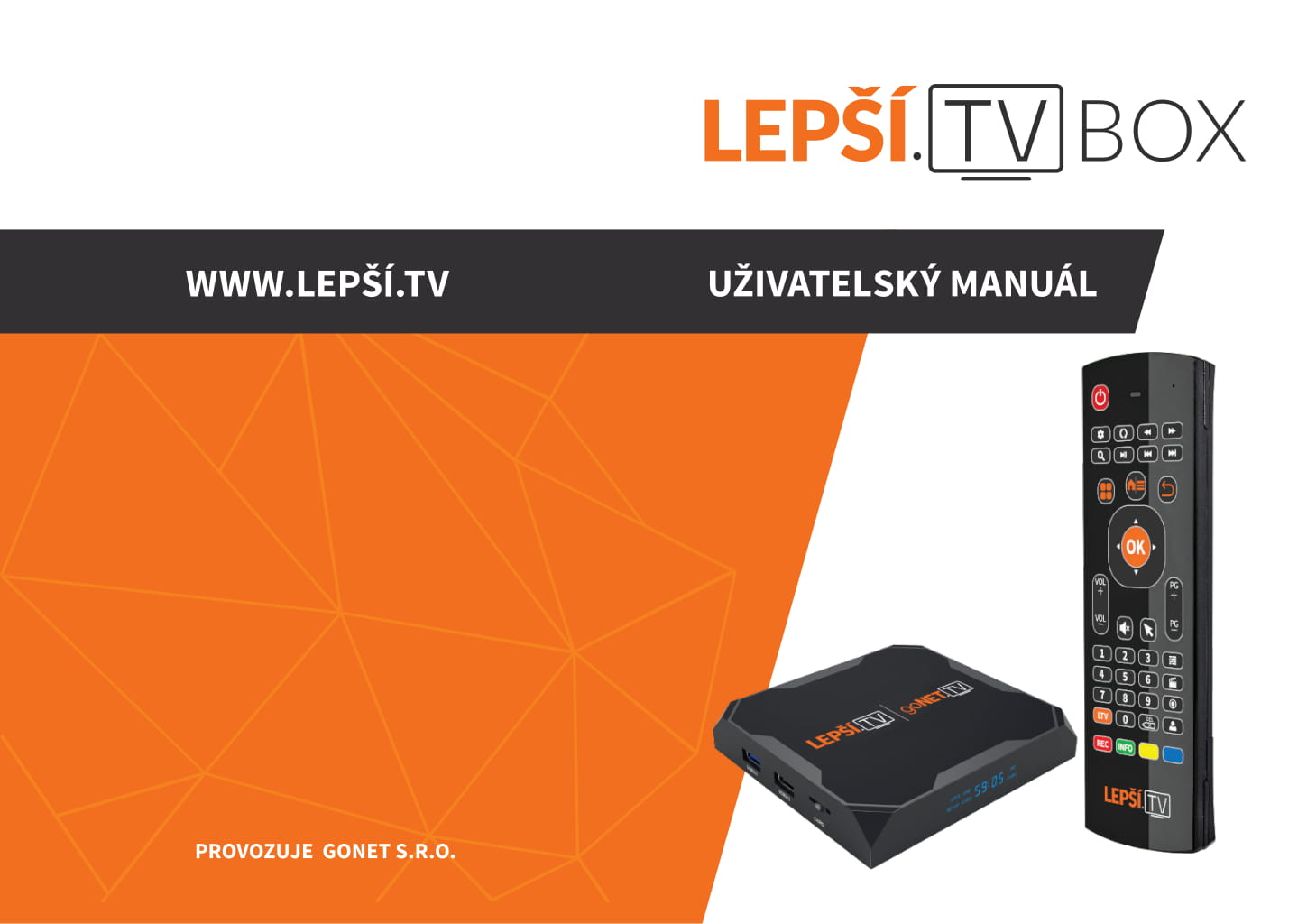 Instrukcja obsługi Lepší.TV (1)