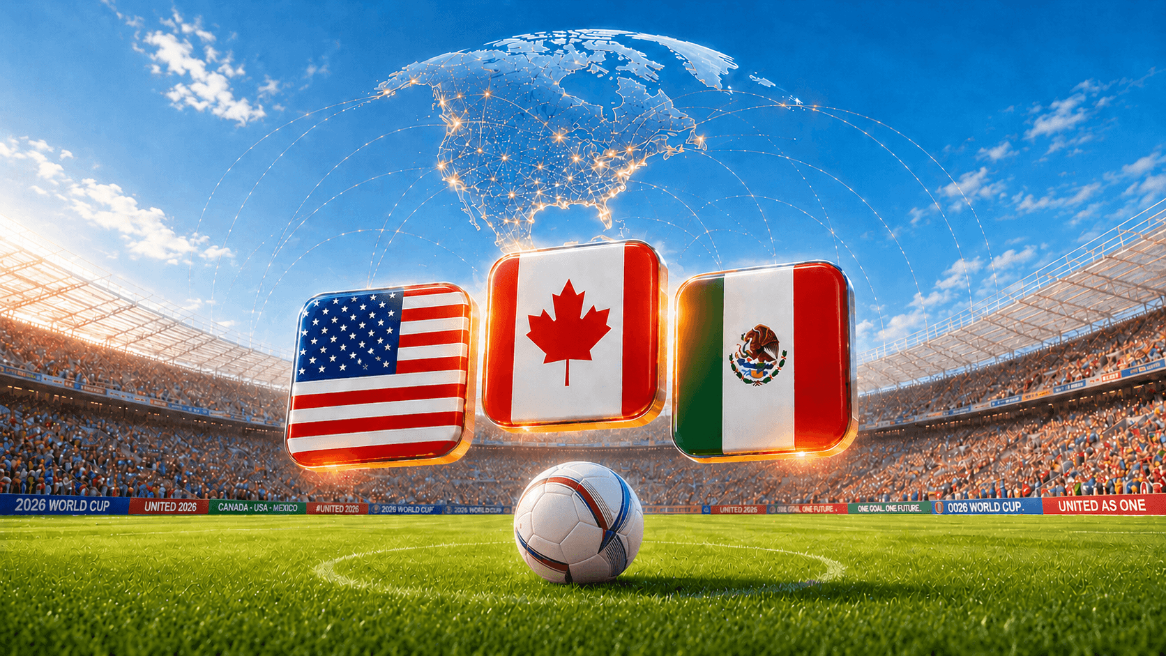 Hostitelské země MS 2026 ve fotbale